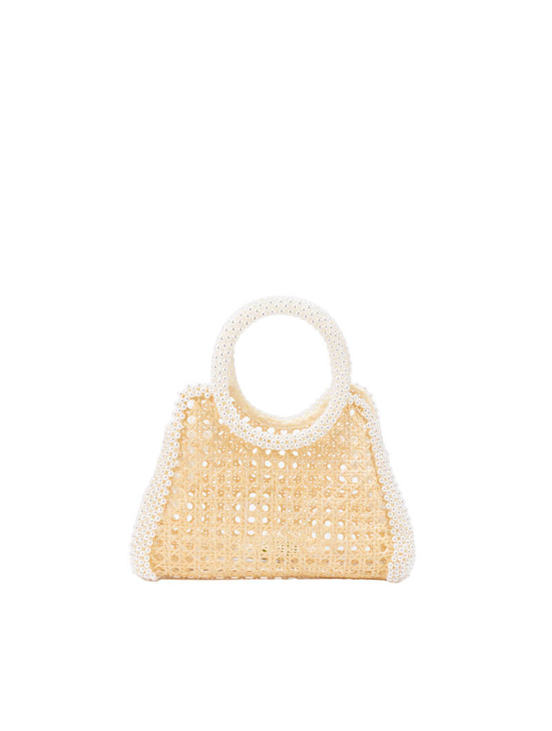 Sac à main avec perles